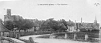 Sagonne, Chateau, Vue generale, Photographie ancienne (1)